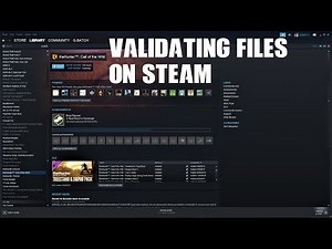Validating Files on Steam