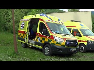 Bratislava EMS Ford Transit Ambulance - Light Setup/ Exterior & Interior [CZ | 24.5.2019]