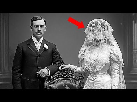 1904 portrait resurfaces — and historians pale as they enlarge the image of the bride