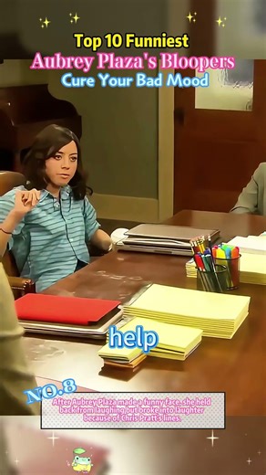 Top 10 Funniest Aubrey Plaza's Bloopers Cure Your Bad Mood!#celebrity #funny #usa #comedy #fypシ