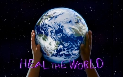 【4K修复】迈克尔杰克逊《Heal The World》1991 MV.中英字幕版