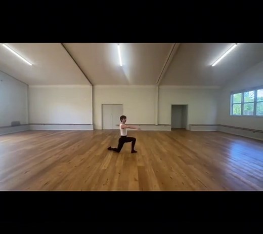 Learning lotsa leaps 😆 #ballet #balletdancer #balletleap #jete #maleballetdancer @YAGP