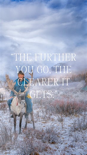 📍 Reindeer Herders – Northern Mongolia We woke to snow, 10km from the Russian border. No reception. No traffic. No urgency. Just reindeer moving through the trees and smoke lifting slowly from the tents. The Tsaatan have lived like this for generations. Remote. Intentional. Quiet. Being somewhere like this does something to you. It strips everything back. You realise how much of our lives is built around noise — things to earn, things to prove, things to chase — and how little of it actually ma