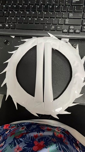 Making paper weapons part 142 #art #papercraft #paperweapon #wheelspin #weaponshowcase