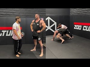 160 Lbs Man Schools Massive 6 Foot 2 Wrestler