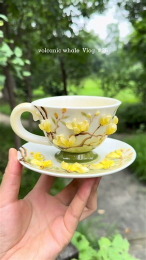 Clay Turning Into Ceramic Magic #陶瓷 #Ceramic #Pottery #Handmade #CeramicArt