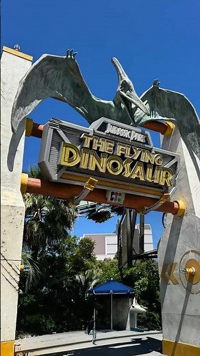 Flying Dinosaur | USJ フライングダイナソー | Epic Roller Coaster Ride!