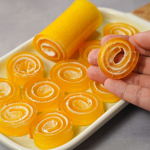 11M views · 28K reactions | Make this easy tasty orange candy with just 3 ingredient. | Yummy Recipes | Facebook