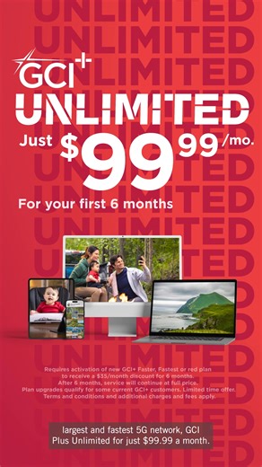 Add mobile to your internet. Easy, local, and built for you. | GCI | Facebook