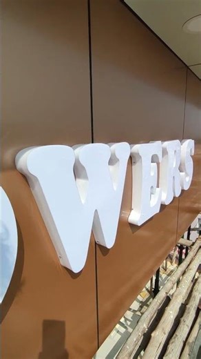 ACRYLIC SIGN LETTERS. #shorts