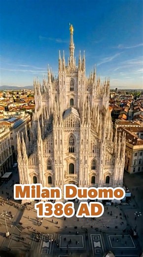 They Built the Milan Duomo in 30 Seconds ⛪