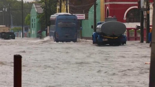 Tracking Imelda as it strengthens into a hurricane in the Atlantic