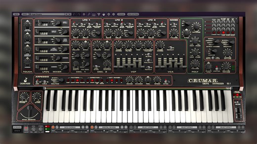 Cherry Audio Crumar DS-2 review and sound demo: an odd Italian synth in software
