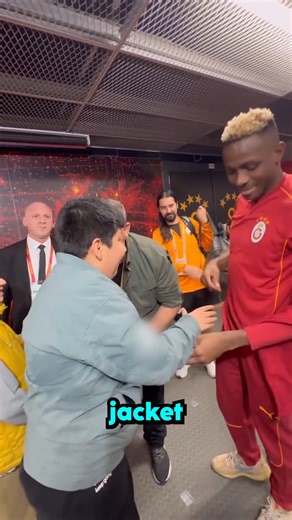 he got his favorite footballer's jacket | Sean Dubs