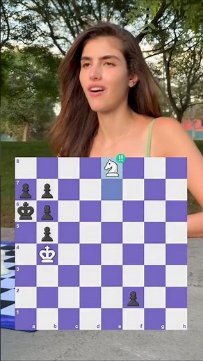 She didn’t see it coming…