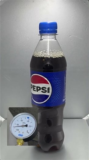 Bottle of Pepsi VS Vacuum Chamber
