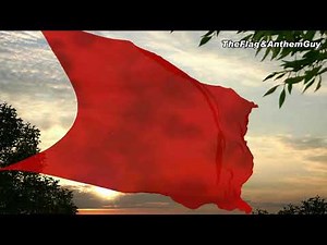 Flag and anthem of the Paris Commune (1871)