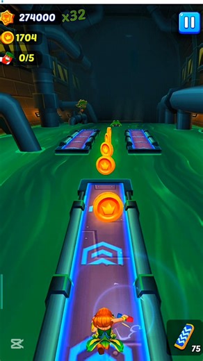 Subway princess runner |All best funny fails and fallscompilation#shorts #gaming