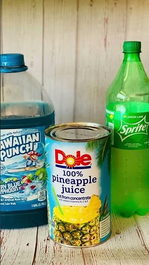 Blue Party Punch | Blue Baby Shower Drink | Blue Drink #shorts