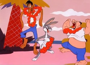 Bugs Bunny in a tropical island | Classic Looney Tunes clips