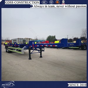 [Hot Item] Durable Container Chassis Trailer with Enhanced Stability and Load Capacity