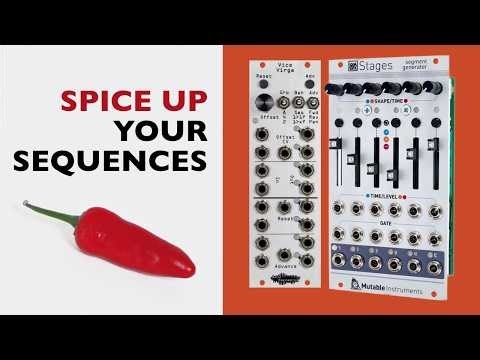 Spice up your sequences with Mutable Instruments Stages and a sequential switch