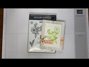 Stampin’ Up! Detailed Dogwood Hello Card Tutorial