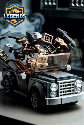 Lego Car! Explosion: #lego #animation