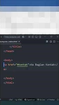 HTML href attribute: Link Can't Be Opened?