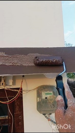 brown colour combination for house