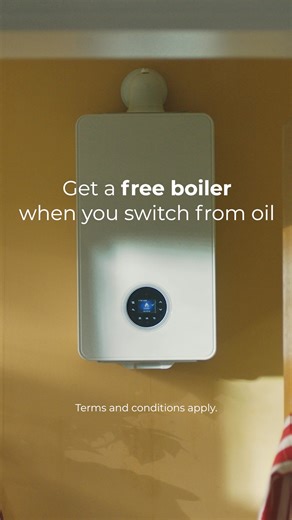 All new customers get a blend of our renewable gas, BioLPG. Enjoy greener energy and a FREE boiler too! | Calor Ireland