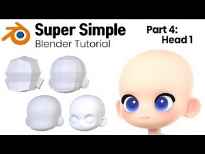 Blender Character Modeling Tutorial | 04 Head Part 1