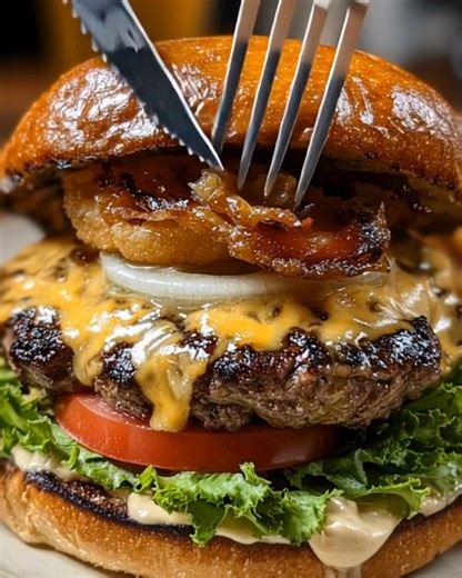 Irish Pub Burgers Ingredients: 1 pound ground beef (80/20 blend) 1 teaspoon salt 1/2 teaspoon black pepper 1 tablespoon Worcestershire sauce 1/2 cup shredded sharp cheddar cheese ...... Full Recipe in Coʍmеոτ 💬 | Food Lovers