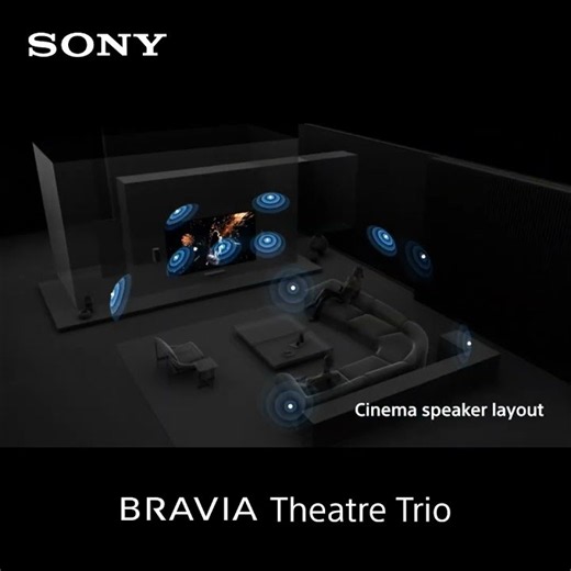 BRAVIA Theatre Trio | Cinematic Sound, Beyond the Screen