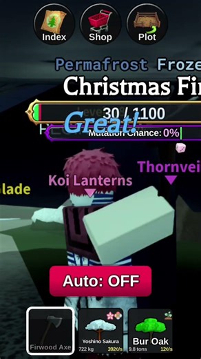 Timber Roblox! full vid☝🏻🤑 #fyp #shorts #roblox