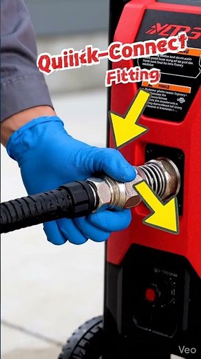 How to remove this hose from pressure washer?