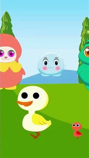 Five Little Ducks Fun Remix 🦆 | Kids Counting Loop #Shorts