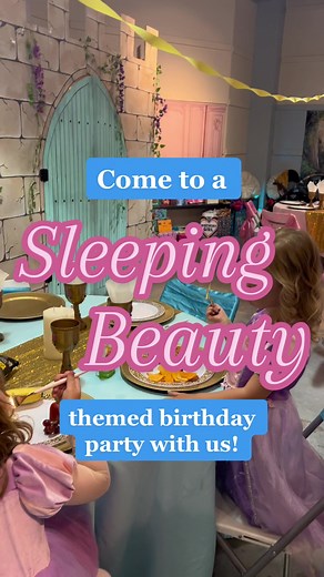 Enchanting Sleepy Beauty Birthday Party Ideas