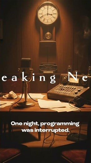 The Radio Broadcast That Made America Think It Was Under Attack 💣 #ushistory #hiddenhistory