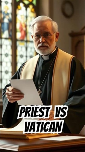 The Priest Who Tried to Stop the Vatican #shorts #CatholicChurchScandal #ChurchCoverUp