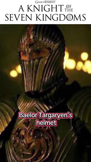 Baelor Breakspear wore his son Valarr’s helm at Ashford too small, barely protective, and tragically part of the reason he fell. A Targaryen design of dark scales and sharp lines, carrying both legacy and fate. #fyp #got #akotsk #knight #medieval