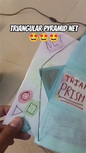 Triangular Pyramid🤩🤩👍👍