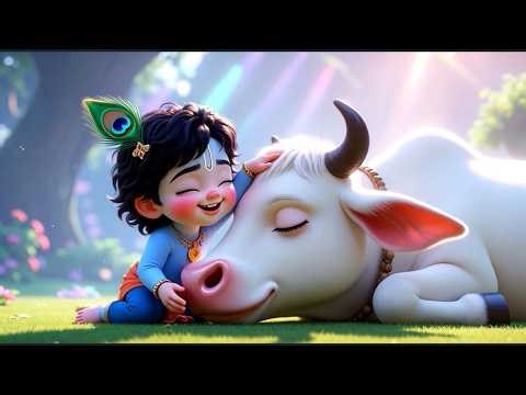 Achyutham Keshavam Krishna Damodaram 🙏 | Popular Krishna Bhajan | Calm & Devotional Music