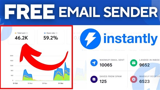 Send 500,000 Bulk Emails | How To Send Bulk Emails 2025 | Instantly.ai Review