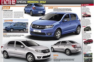 Les nouvelles Sandero et Logan en exclusivité dans Auto Plus