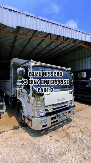 Replying to @mr rimau bara BETUL ITU 😁 PART 2 : NPR RASMI BUMPER MODEL BARU 😎 Alhamdulillah terima kasih boss KS BINA @KhirShepet dari Segamat datang hantar lori baru untuk pasang BUMPER IX8, CUSTOM SIDE STEPS, FENDER, GLASS & DOOR GARNISH, WIPER PANEL, ARM COVER, INSTALL TIPPER MUDGUARDS, TAIL LIGHT, NO PLATE MOUNT COVER, CUSTOM BATTERY COVER, CUSTOM TOP BAR DAN PLATE NO FRAME. Settle PART 2. Handsome ke tidak Bumper model baru ni ? 😎 @LSAUTOWORKS.MY #GengTruckersLSAutoworks #GengTruckersLS