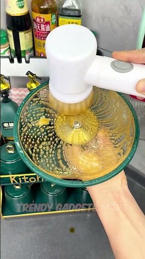 Multi-Functional 5-in-1 Electric Spin Scrubber | Magic Power Cleaning Tool for Home 🧼✨
