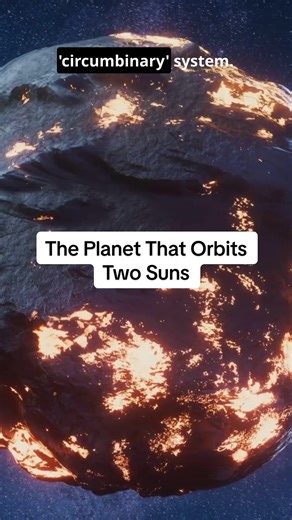 Two suns. One planet. And sunsets we can’t even imagine #OuterSpace #Kepler16b #Exoplanet #Universe