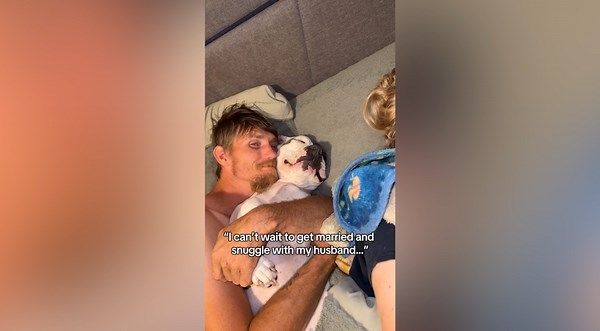 Woman Wants To Cuddle Husband, But There’s A Problem