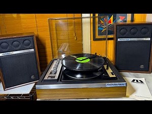 SOUNDESIGN SK28 STAND ALONE RECORD PLAYER w/Fully Serviced BSR C129 3 Speed Multiplay Record Changer